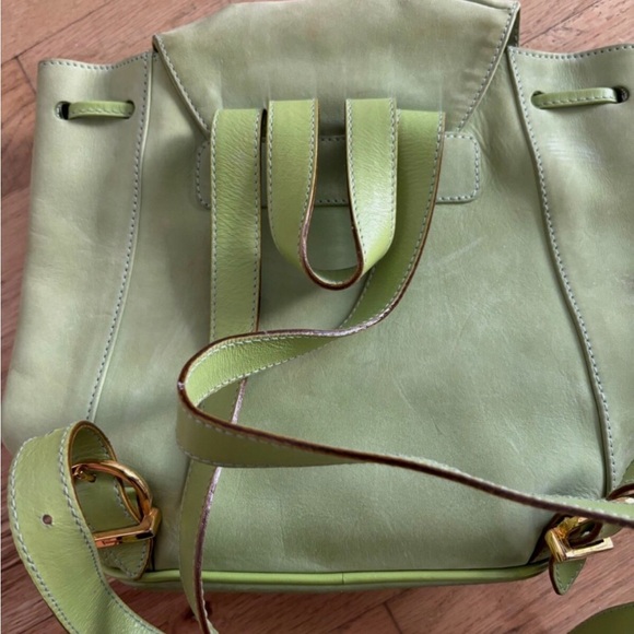 Salvatore Ferragamo Mint Green Vintage Backpack main image 10